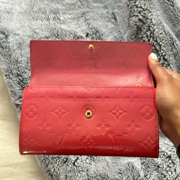 Louis Vuitton pink vernis long wallet - Picture 8 of 10